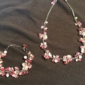 Necklace and bracelet